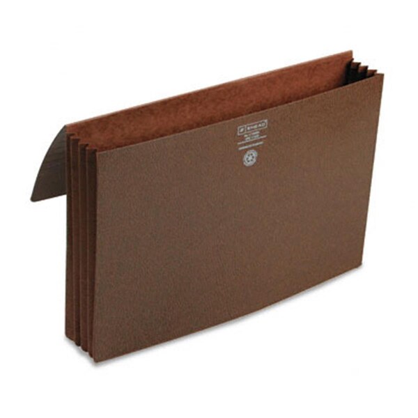 Made-To-Stick 3 1/2 in. Expansion Wallets Leather-Like Redrope Legal Red MA41223 - main